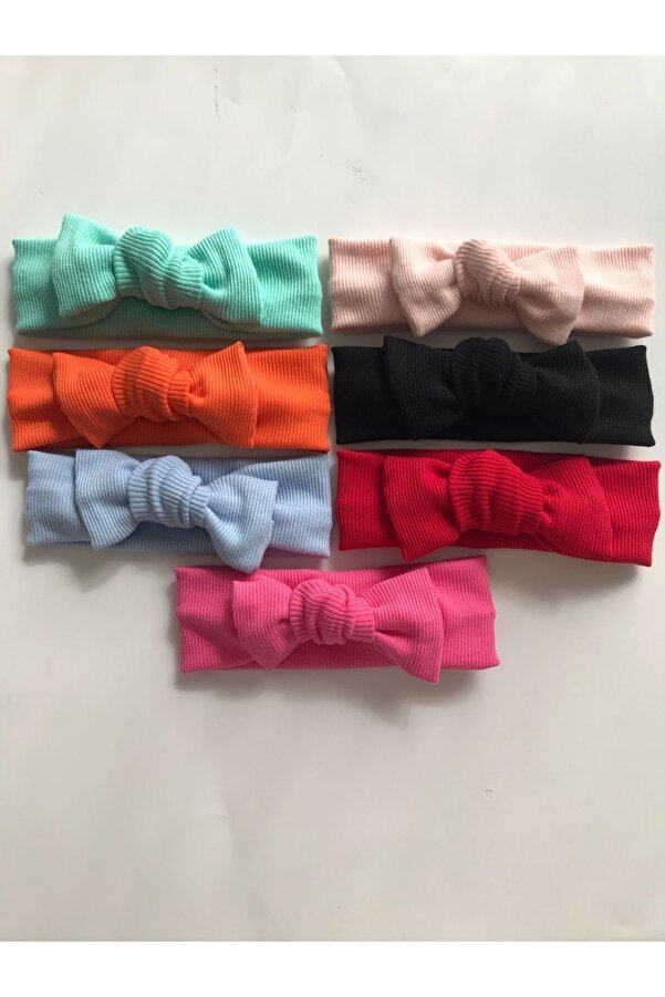 nisbutik aksesuar 7'li Bandana Seti, Çocuk,bebek Bandana Seti, Çocuk Bebek Bandana Set, Hediyelik Bandana