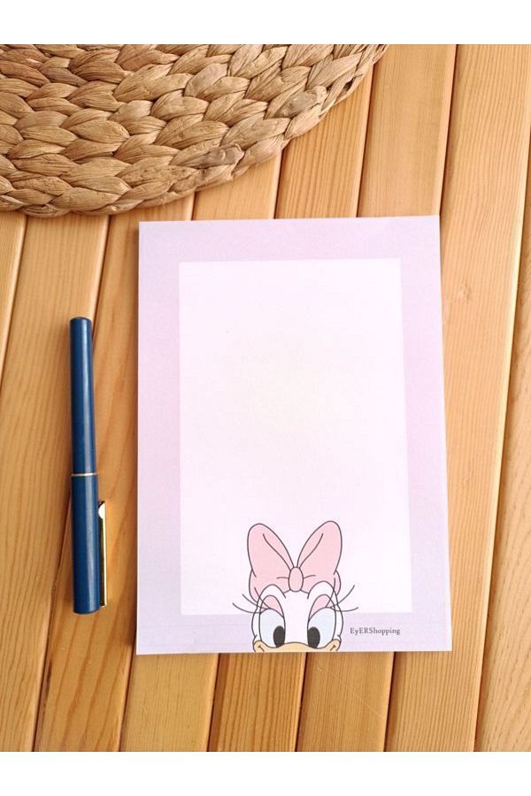EyER Shoping-Daisy Duck To Do List Memo Pad Design Notebook 1
