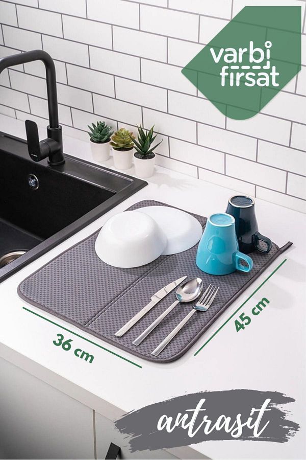 Countertop dish drying mat hotsell