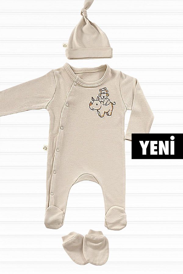 tinylamb-Cute Friends 3 Piece Newborn Mini Hospital Discharge Set 1