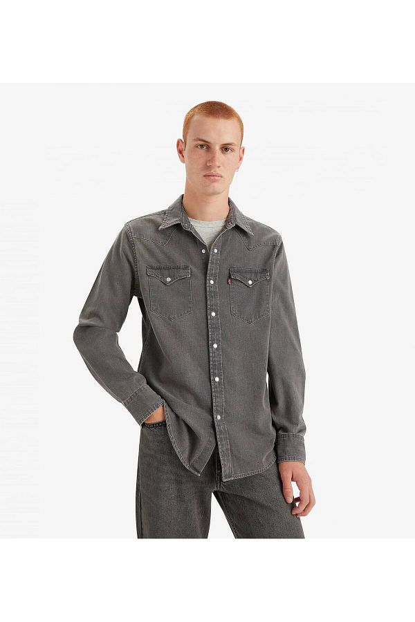 Levi's-Cămașă de blugi pentru bărbați Levi's gri 85745-0148 1