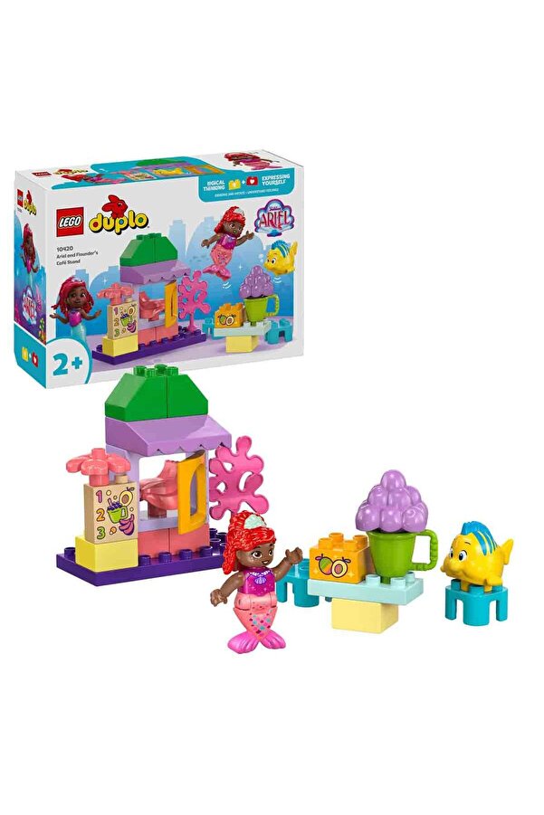 LEGO DUPLO Disney Arıe l ve Flounder’ın Kafe Standı 10420 - 2 Yaş ve Üzeri Çocuklar İçin Kü