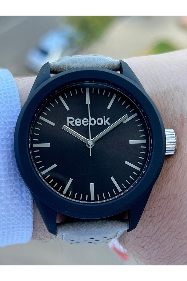 Reebok 50 Mt Water Resistant Leather Cord Unisex Analog Wrist Watch Special Series Erf.spd.g2.pbl .b Trendyol