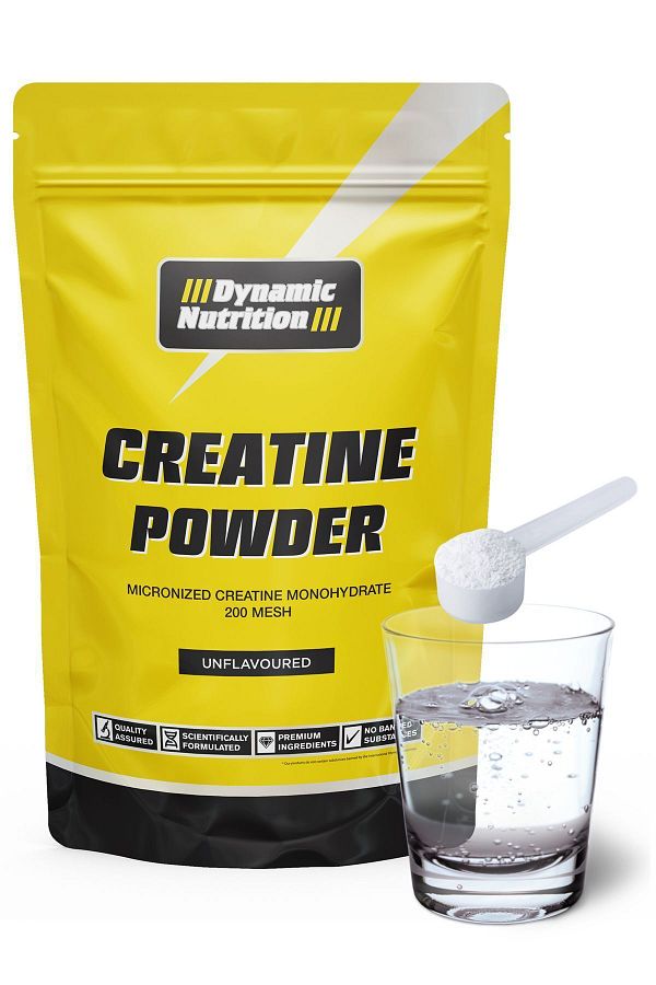 Dynamic Nutrition-كرياتين مونوهيدرات - 200 جرام - 67 خدمة - 100% كرياتين مونوهيدرات ميكرونيزد بدون نكهة 1