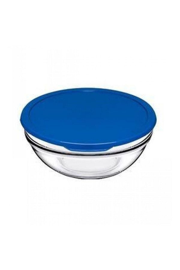 teknotrust-Glass 53563 Chefs Storage Container - 1100 ml Blue 1, 1.99 L Blue 2 1