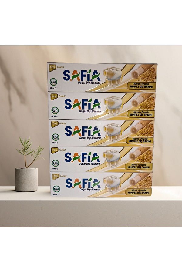 Safia-Toothpaste Misvaközü Propolis Complete Dental Care 60 ml (5 PCS) 1