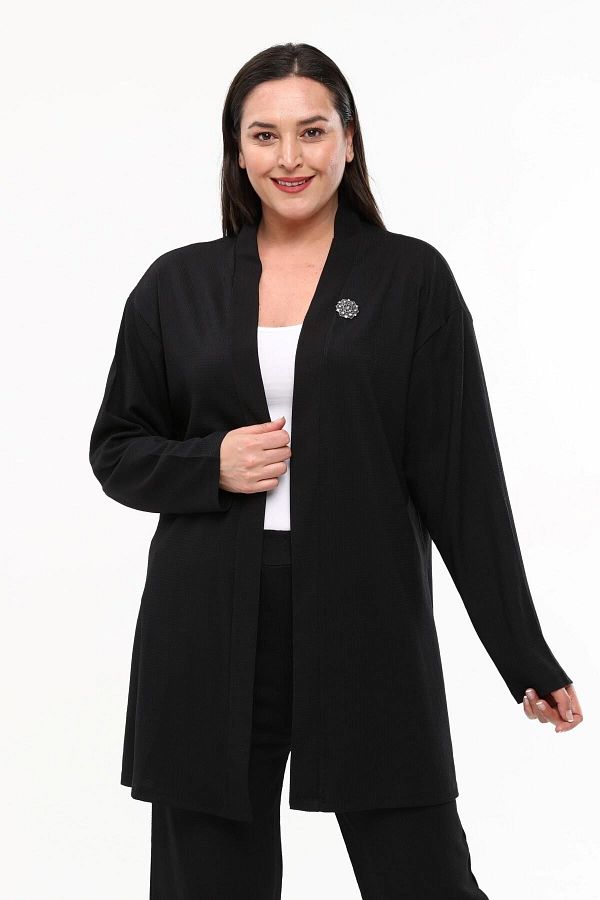 Cardigan twin set plus size sales
