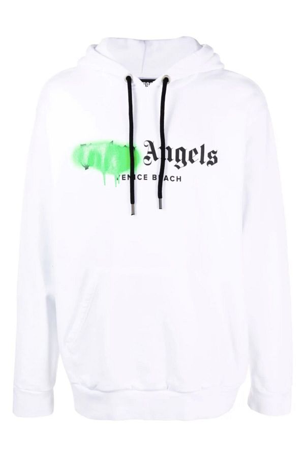 Palm Angels-Venice Beach Logo Oversize Hoodie 1