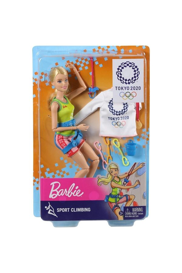 Barbie Olympic Dolls Tokyo 2020 Climbing Original Licensed New Trendyol