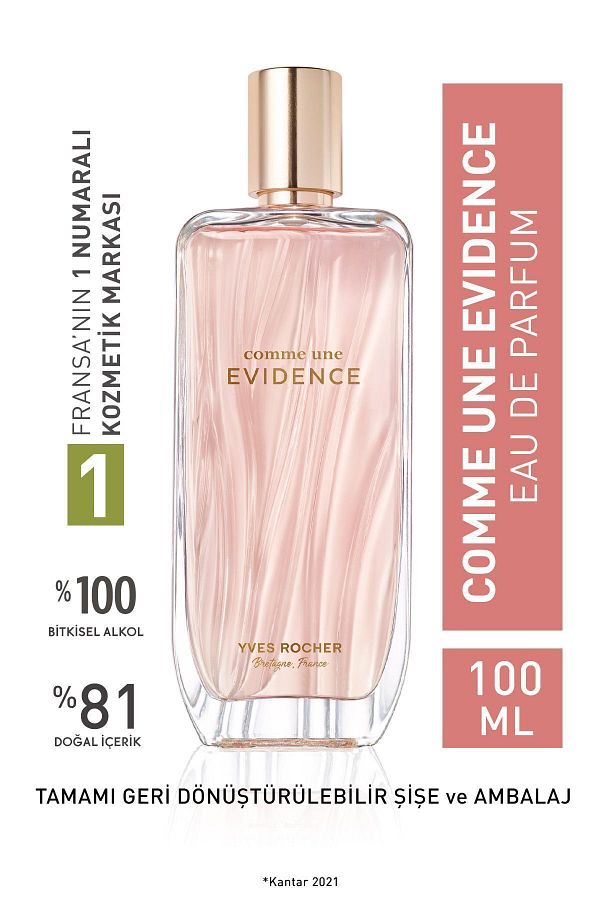 Yves Rocher-Comme Une Evidence - Edp 100 ml - Keyon1176 1