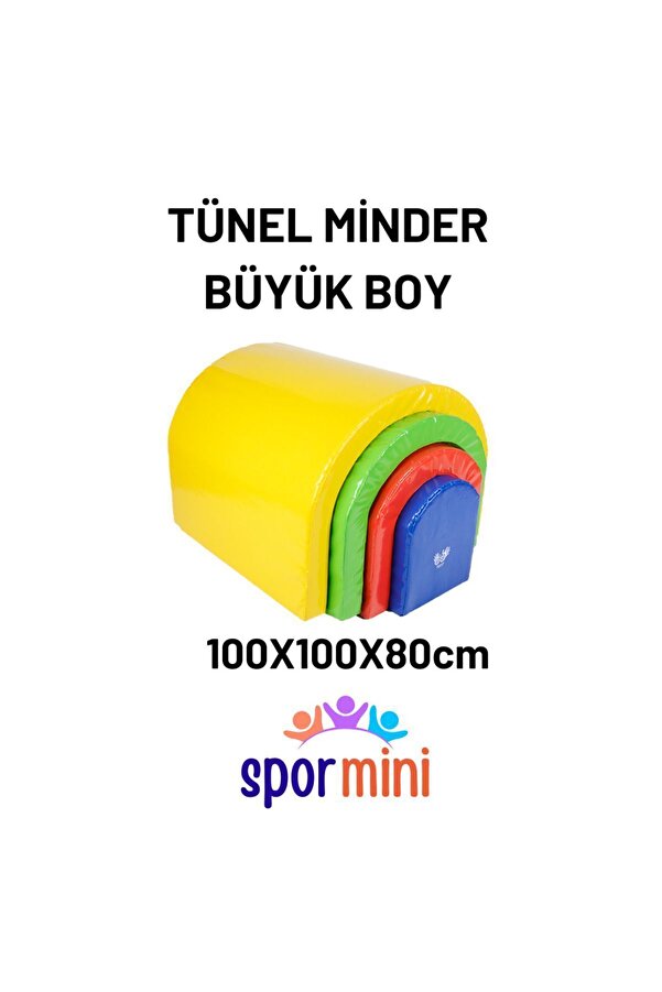 assa spor Tünel Jimnastik Parkur Minder 4'lü