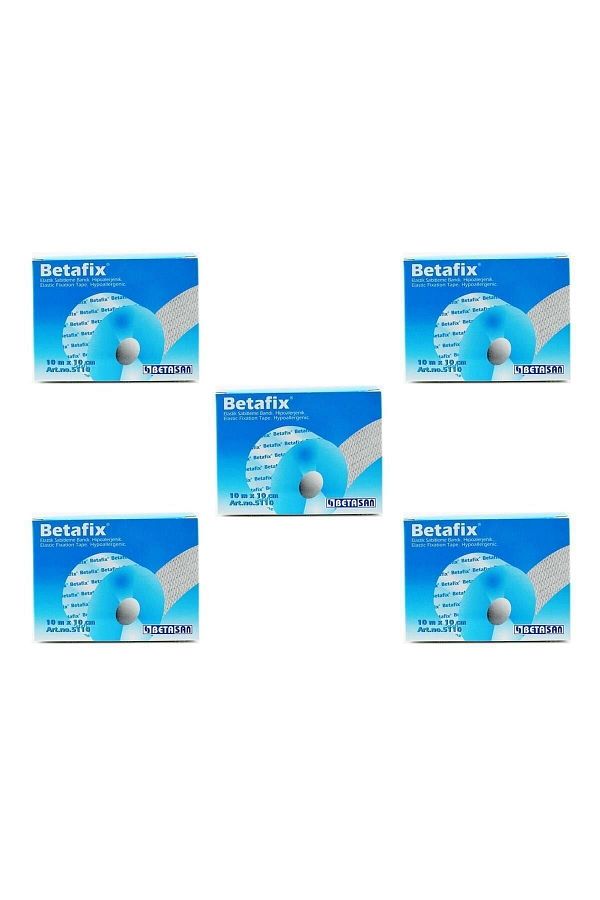 Betafix-Flexible Fixing Tape Set of 5 10x10 cm 1
