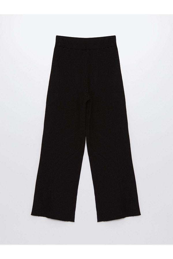 LC Waikiki-Strickstrumpfhose mit spanischem Bein und elastischem Bund für Mädchen 1