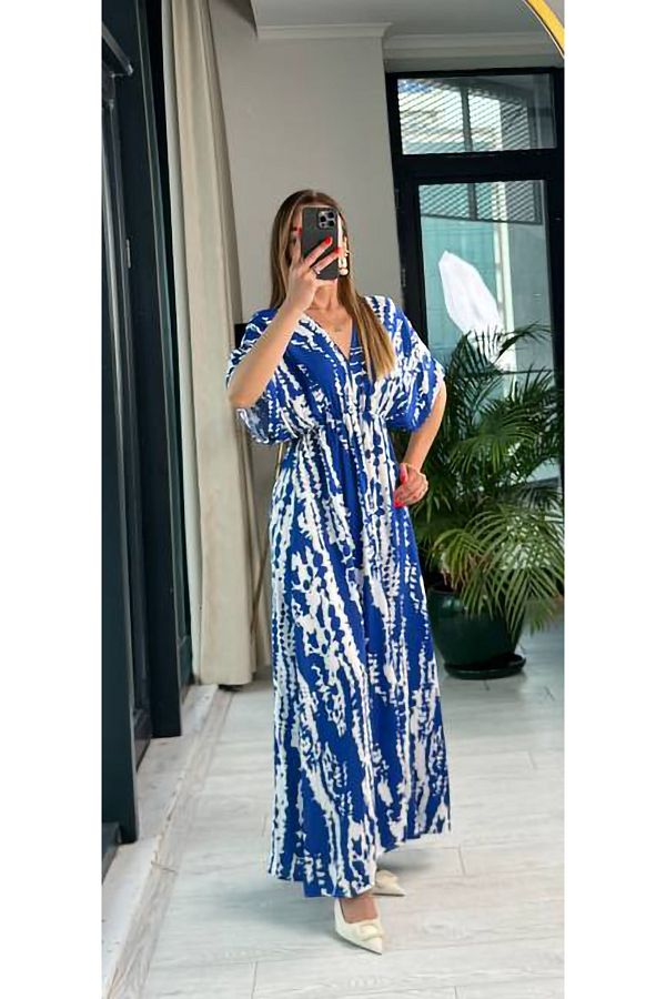 Maxi viscose dress deals