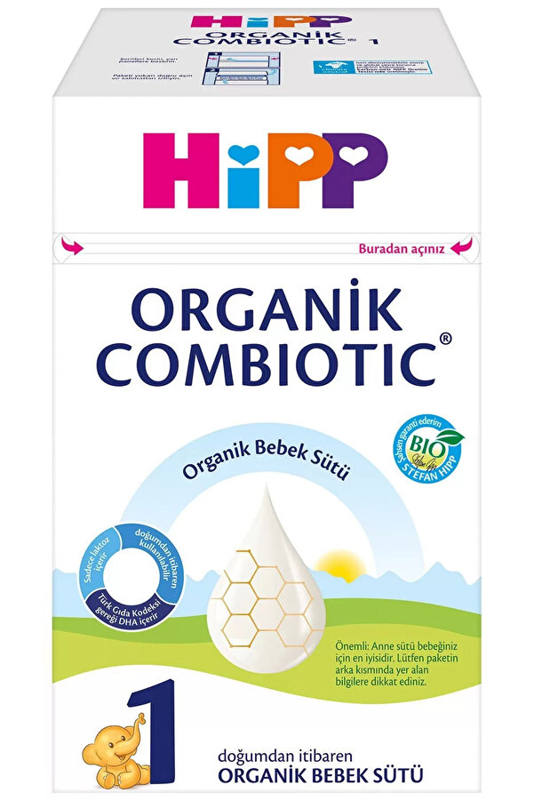 Hipp 1 Organik Combiotic Bebek Sütü 800gr