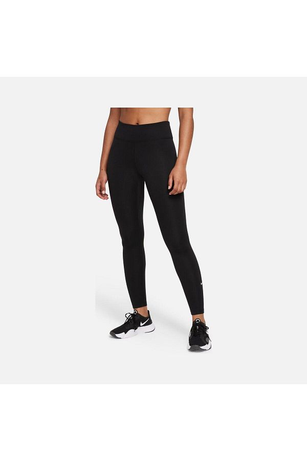 Nike One Therma FIT Mid Rise Women s Black Tights DD5475 010 Trendyol