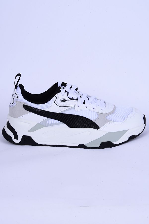 Puma 389289 01 Trinity Mesh High Sole Comfortable Orthopedic Sole Flexible White Casual Men s Sneakers Trendyol