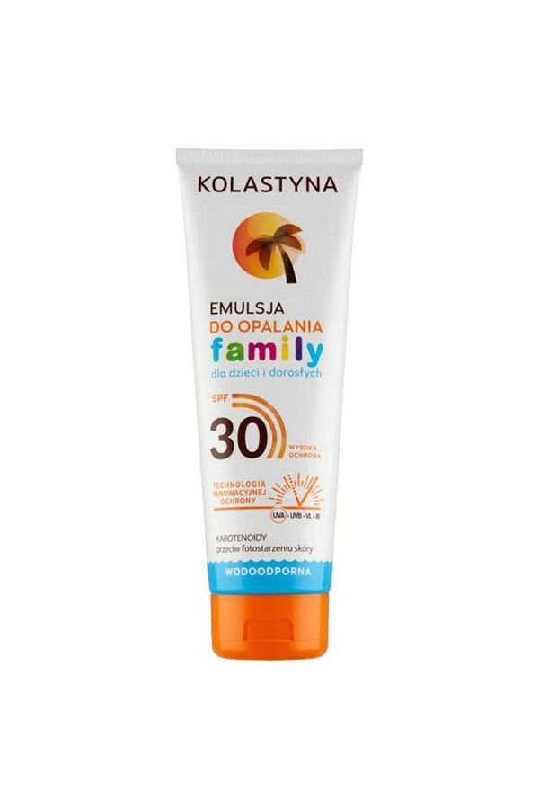 Kolastyna-Family Emulsja Do Opalania Dla Dzieci I Dorosych Spf 30 250 Ml 1