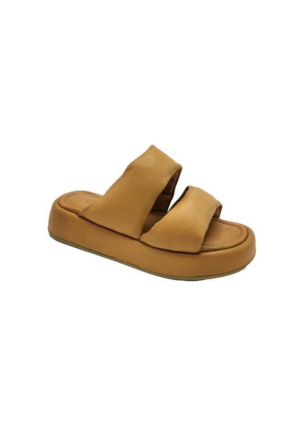 Hush Puppies-031z101902 73 Γυναικείες Παντόφλες Μουσταρδί 1