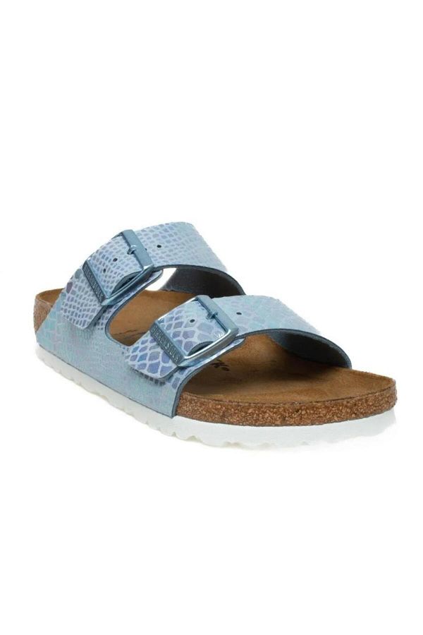 Birkenstock 1025860 Arizona BS Shiny Snake Sky Women Slippers Trendyol