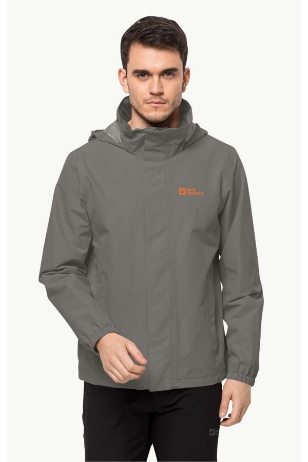 Jack Wolfskin Stormy Point 2l Jkt M Men s Coat Smokey Grey 6185 Trendyol