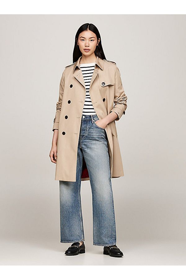 Trench coat hilfiger top