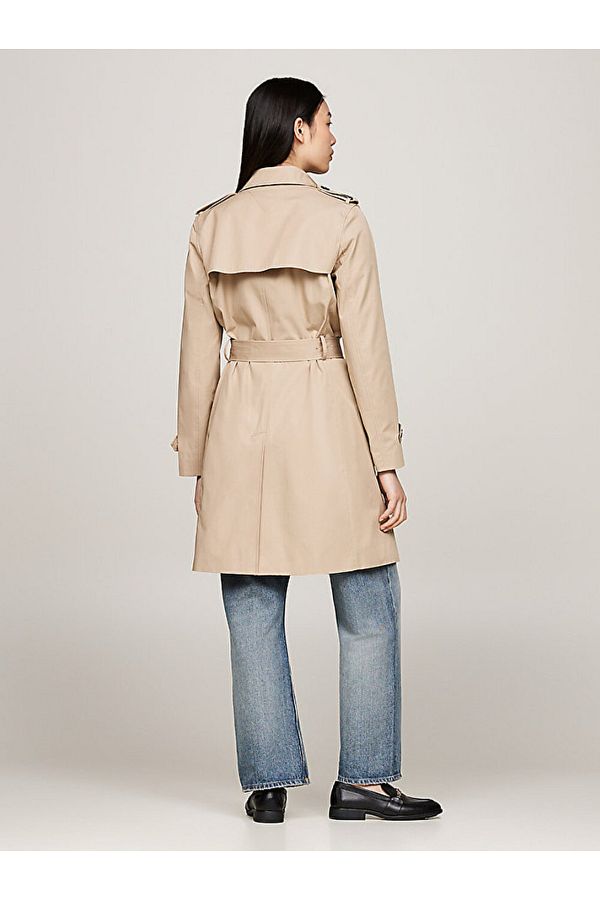 Slim trench top