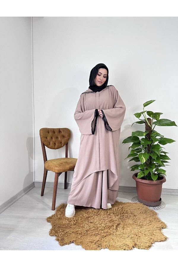 Bexie INTERNATIONAL Hijab Abaya 2 Piece Set Trendyol