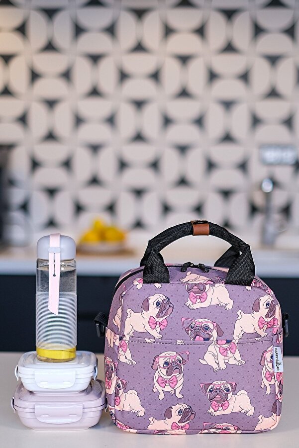 Happy Bear Termal Yemek Taşıma Çantası Mama Taşıma Çantası