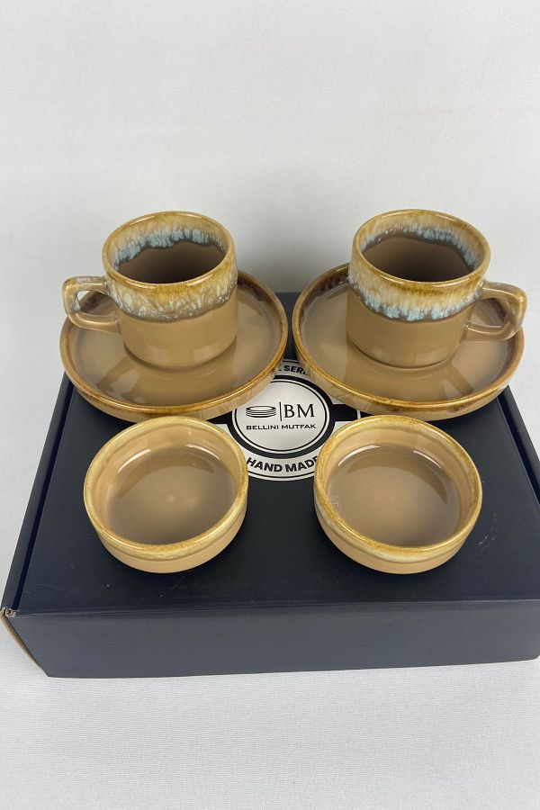 Keramika BM Belleni Kitchen Specially Series Tea Set 6 Pieces Trendyol