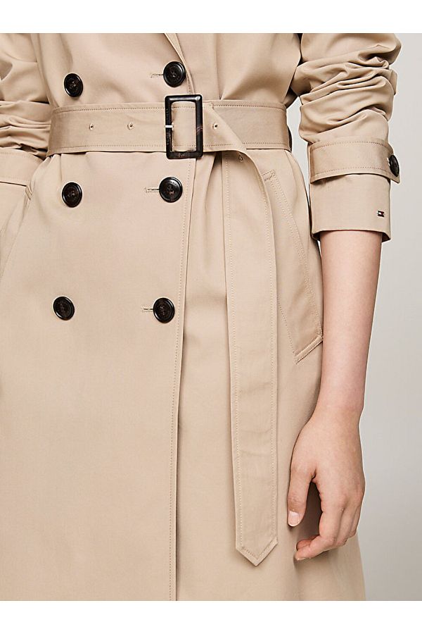 Slim trench top