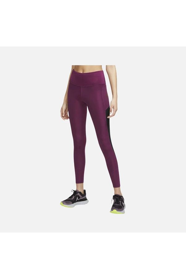 Nike burgundy tights store