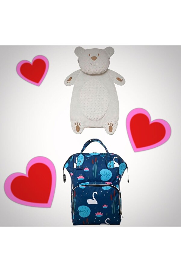 Özgün Baby Alt Açma Minderi Ve Anne Bebek Bakım Çantası