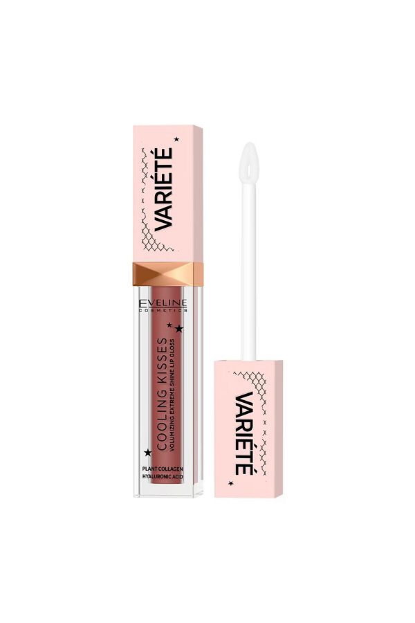 Eveline Cosmetics-Cooling Kissies - ملمع شفاه بالكولاجين وحمض الهيالورونيك 6.8 مل 1