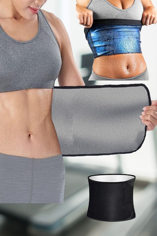 BYENS Termal Bel Korsesi Erkek Kadın Korse Zayıflatan Bel İnceltici Terleten Doğum Sonrası Lohusa Göbek