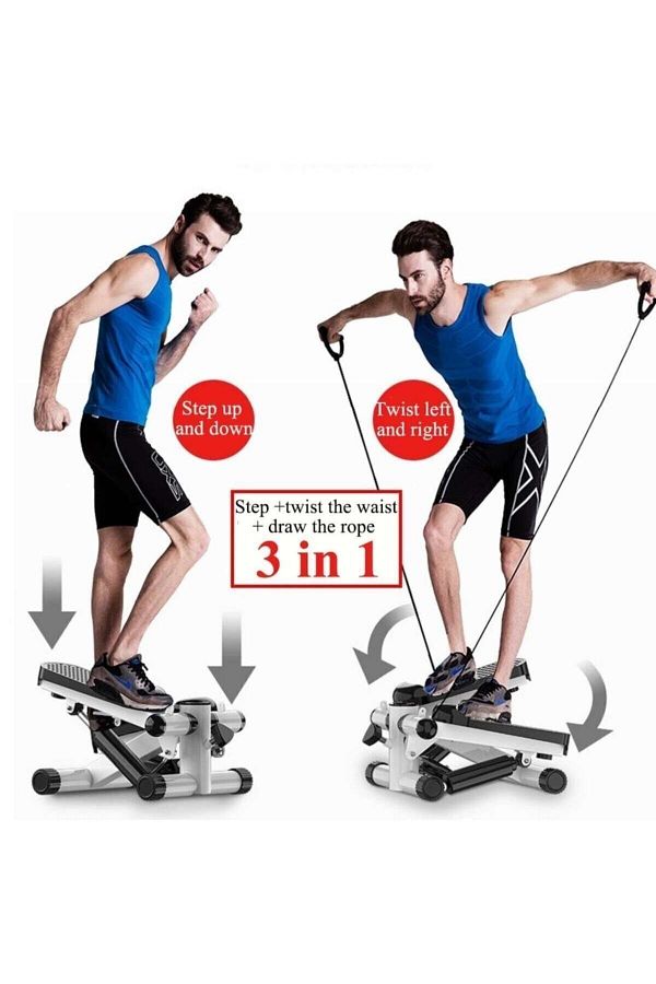 Nivagatore Black String Fitness Cardio Stepper Total Body Twister Exercise Equipment Mayn Trendyol