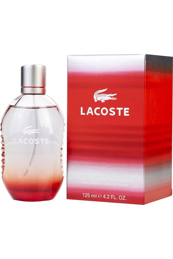 Lacoste red deodorant top