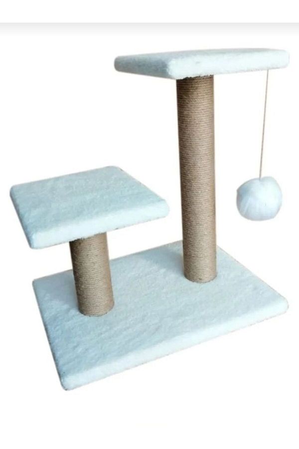 CTX-two-Tier Cat Scratching Board Special Design Foxional Scratching Step 1