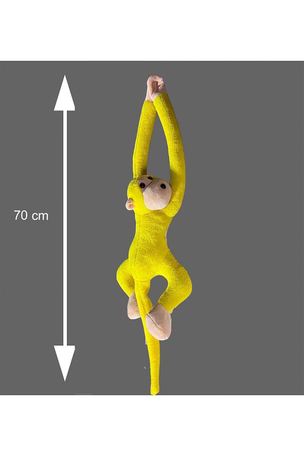 Sole-Plush Monkey, Sleeping and Playmate That Can Stick Hands -70 Cm 1