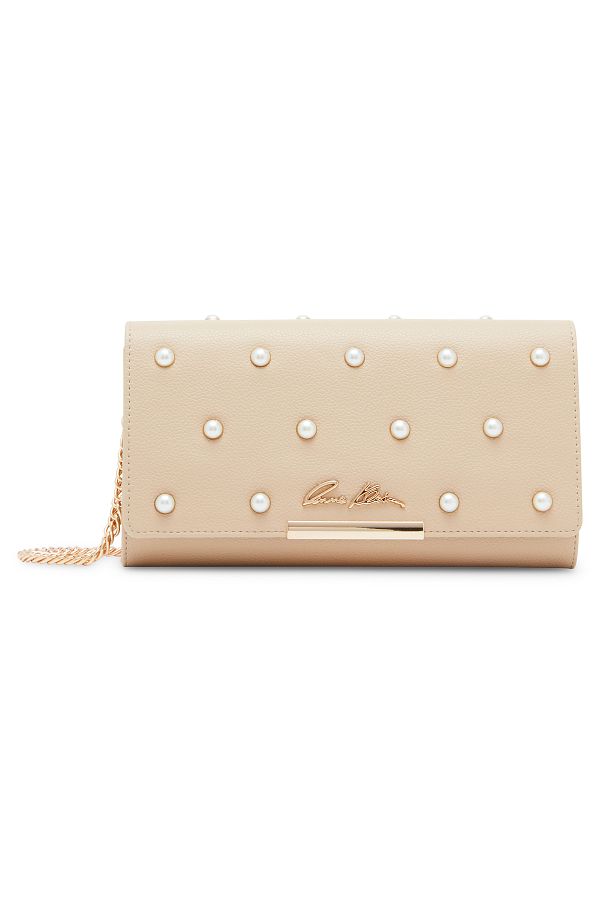 ANNE KLE N CASUAL BEIGE CLUTCH FOR WOMEN Trendyol