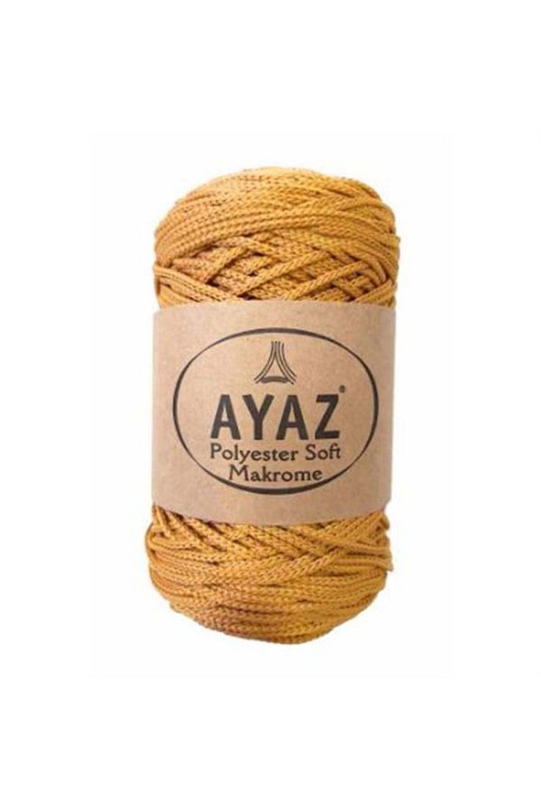 Ayaz-Soft Polyester Macrame Hand Knitting Strings_Color: 1111 1