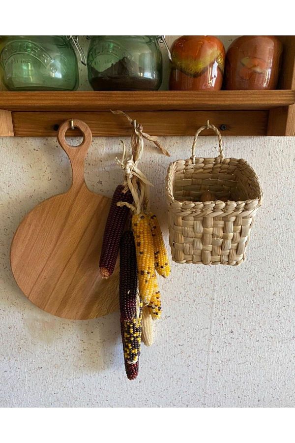 AFRALYAHOME-10X10 Wicker Mini Basket - Multi-Purpose Organizer 1