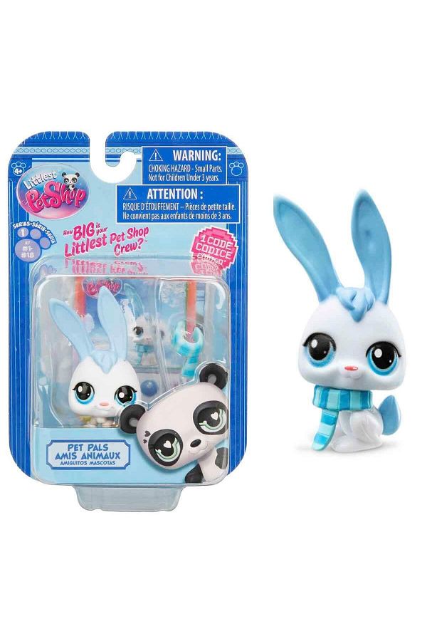 Sunman-Littlest Pet Shop Minis - Single Pack S1 05219 8 Rabbits 1