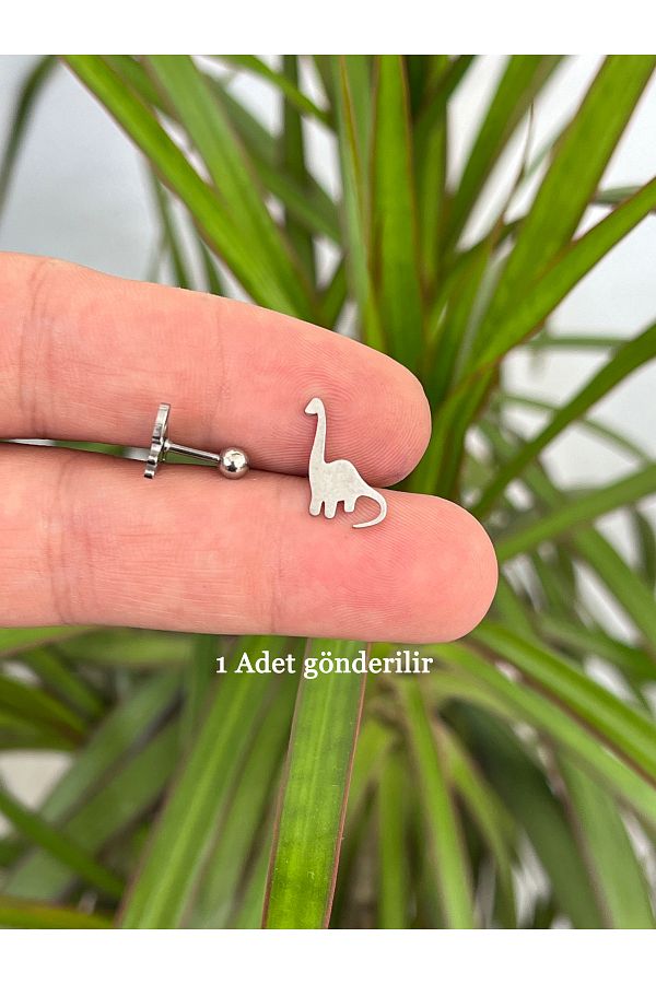 Dinosaur tragus earring shop