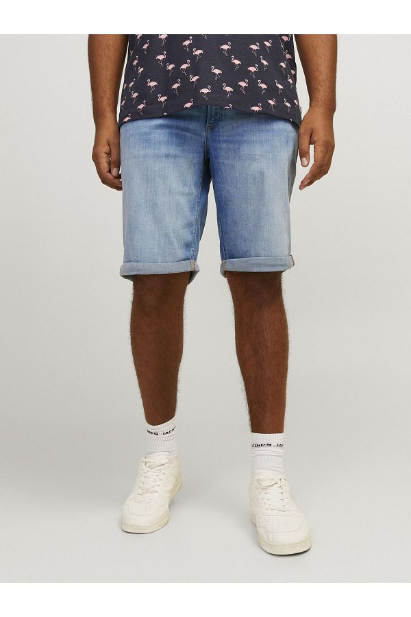 Jack & Jones Plus-Regular Fit Şort Plus Normal Kesim Regular Fit Şort 1