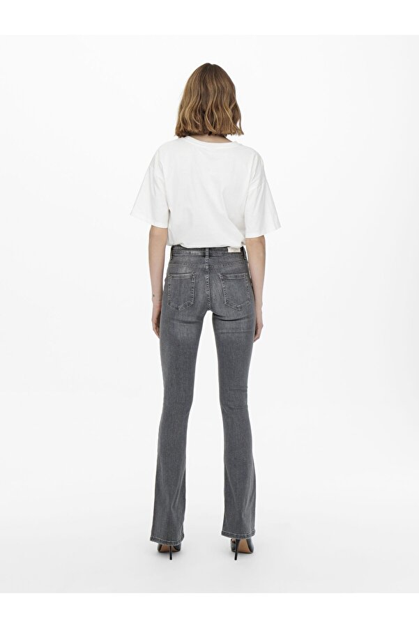 ONLY Damen Flared Jeans ONLJUICY - Hohe Taille Schlaghose Im 70er Style