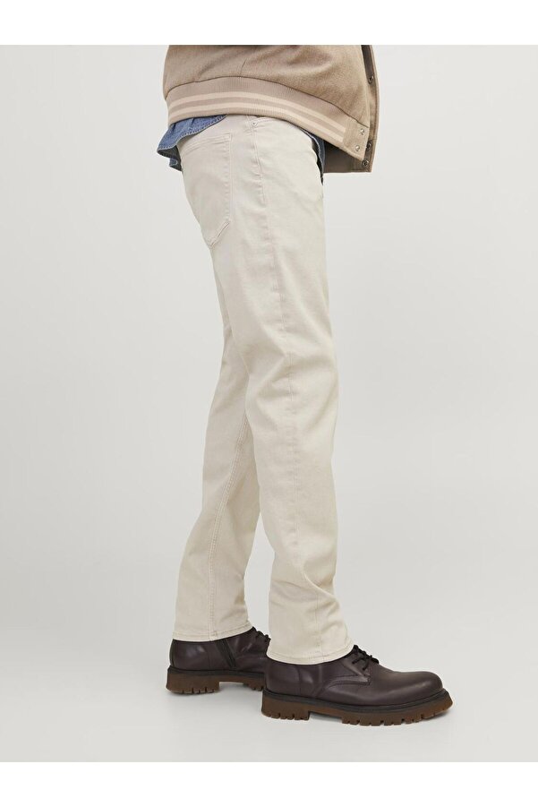 Jeans JACK & JONES Tapered Fit JJIMIKE - Vita Media, Comodi Ed Elastici - Foto 4