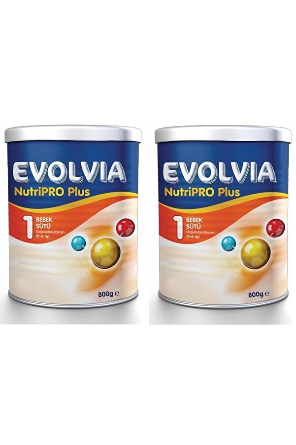 Evolvia Nutripro Plus 1 Bebek Sütü 800 Gr 2 Adet