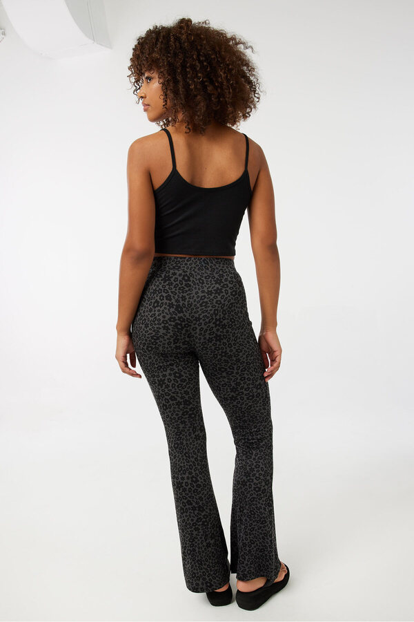 Ardene-Printed Flare Pants 1