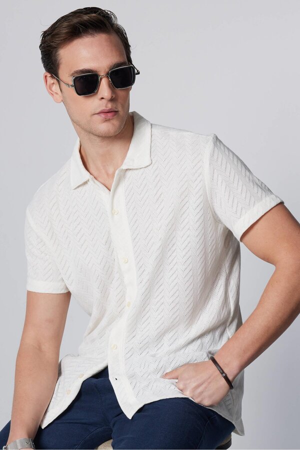 Shordees Summer Shirt White Cap main image 0